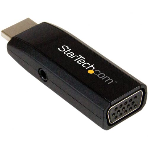 Startech .com HDMI to VGA Converter with AudioCompact Adapter1920x1200This highly portable adapter is the ideal travel companion for… HD2VGAMICRA