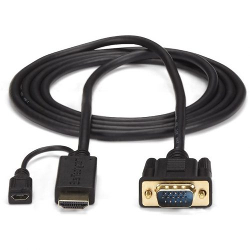 Startech .com HDMI to VGA Cable10 ft / 3m1080p1920 x 1200Active HDMI CableMonitor CableComputer CableEliminate adapters,… HD2VGAMM10