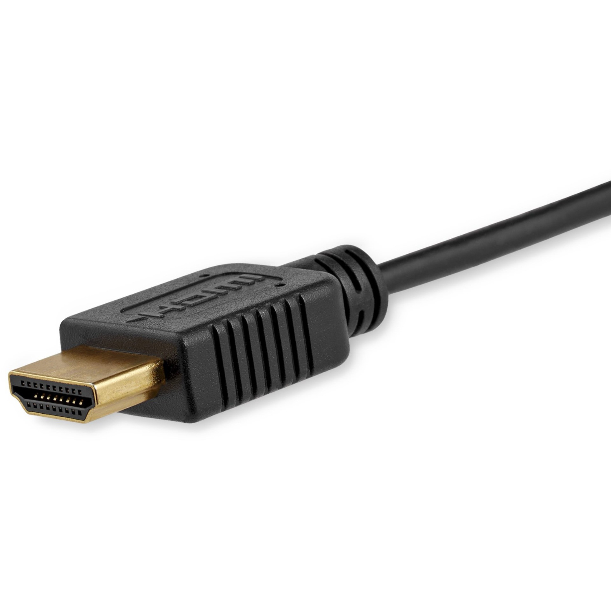 StarTech.com Adaptateur mini HDMI vers HDMI 1.4 4K 30Hz - F/M - Connecteurs  plaqués or - 13 cm - Noir (HDACFM5IN) - Achat Câbles et adaptateurs HDMI  StarTech.com pour professionnels sur