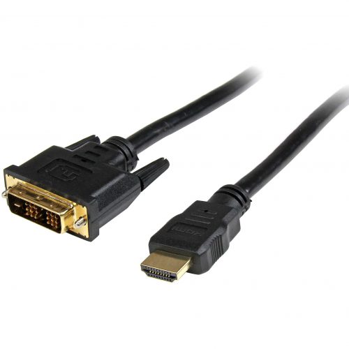 Startech .com 10 ft HDMI® to DVI-D CableM/MConnect an HDMI-enabled output device to a DVI-D display, or a DVI-D output device to an… HDMIDVIMM10