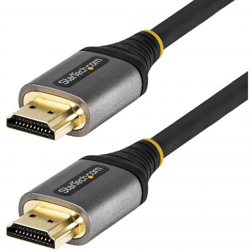 Startech .com 12ft (4m) HDMI 2.1 Cable, Certified Ultra High Speed HDMI Cable 48Gbps, 8K 60Hz HDR10+, 8K HDMI Cord, TV/Monitor/Display4m/12f… HDMM21V4M