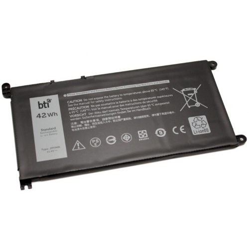 Battery Technology BTI For Notebook, Chromebook Rechargeable3684 mAh42 Wh11.40 V JPFMR-BTI