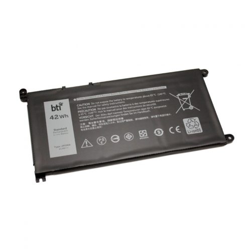 Battery Technology BTI For Notebook, Chromebook Rechargeable3684 mAh42 Wh11.40 V JPFMR-BTI