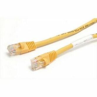 Startech .com 6 ft Yellow Molded Cat5e UTP Patch CableCategory 5e6 ft1 x RJ-45 Male1 x RJ-45 MaleYellow M45PATCH6YL