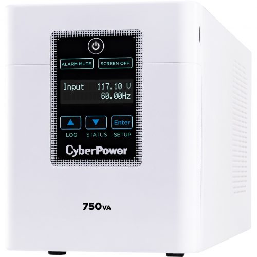 Cyber Power M750L Medical UPS Systems750VA/600W, 120 VAC, NEMA 5-15P-HG, Mini-Tower, 6 Outlets, LCD, Panel® Business, $400000 CEG, … M750L
