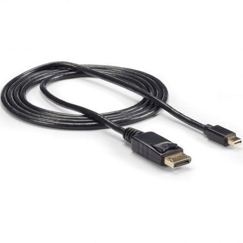 Startech .com 10ft (3m) Mini DisplayPort to DisplayPort 1.2 Cable, 4K x 2K mDP to DisplayPort Adapter Cable, Mini DP to DP Cable10ft/3m Min… MDP2DPMM10