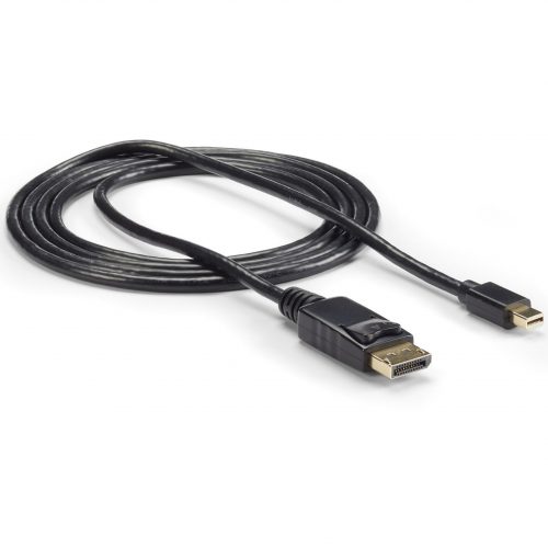Startech .com 6 ft Mini DisplayPort to DisplayPort 1.2 Adapter Cable M/MDisplayPort 4kCreate a high-resolution 4k x 2k connection with HB… MDP2DPMM6