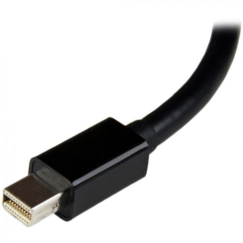 Startech .com Mini DisplayPort to DVI Adapter, Mini DP to DVI-D Single Link Converter, 1080p Video, Passive, mDP 1.2 to DVI Monitor/DisplayPa… MDP2DVI3