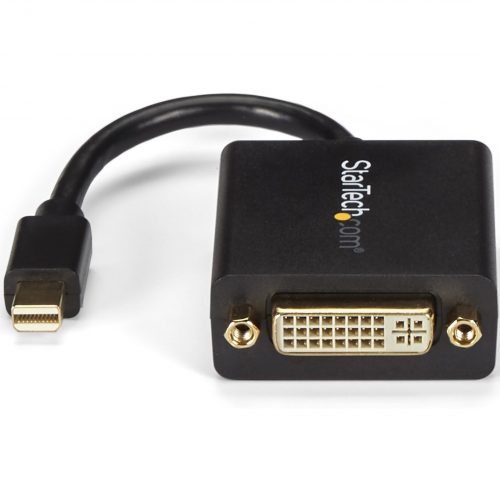 Startech .com Mini DisplayPort to DVI Video Adapter ConverterConnect a DVI display to a Mini DisplayPort equipped PC or MACCompatible with… MDP2DVI