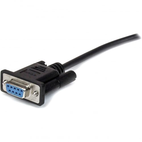 Startech .com 1m Black Straight Through DB9 RS232 Serial CableM/FExtend the connection between your DB9 serial devices by up to 1mdb9… MXT1001MBK