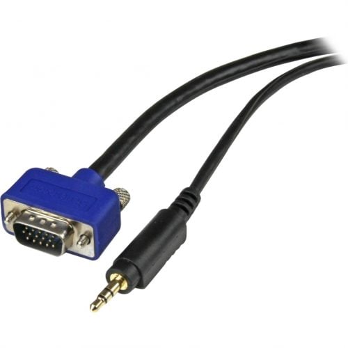Startech .com 6 ft Coax High Resolution Monitor VGA Cable w/ AudioHD15 M/M6ft MXTHQMM6A