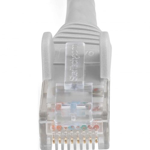 Startech .com 25ft (7.6m) CAT6 Ethernet Cable, LSZH (Low Smoke Zero Halogen) 10 GbE Snagless 100W PoE UTP RJ45 Gray Network Patch Cord, ETL… N6LPATCH25GR