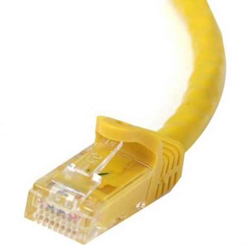 Startech .com 15m Yellow Gigabit Snagless RJ45 UTP Cat6 Patch Cable10 m Patch Cord49.21 ft Category 6 Network Cable for Network Device… N6PATC15MYL