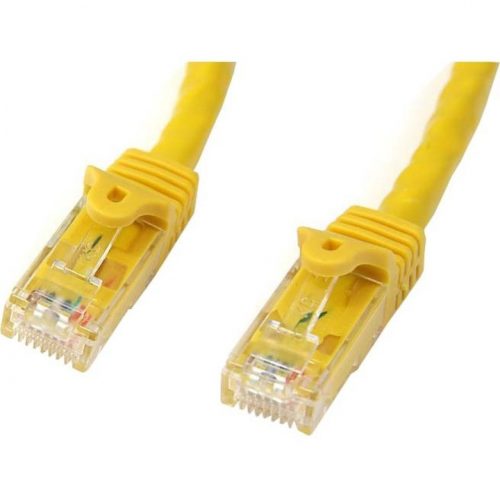 Startech .com 15m Yellow Gigabit Snagless RJ45 UTP Cat6 Patch Cable10 m Patch Cord49.21 ft Category 6 Network Cable for Network Device… N6PATC15MYL