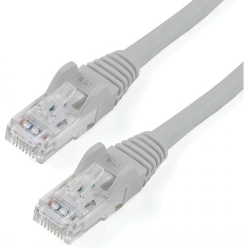 Startech .com 125ft CAT6 Ethernet CableGray Snagless Gigabit100W PoE UTP 650MHz Category 6 Patch Cord UL Certified Wiring/TIA125ft… N6PATCH125GR