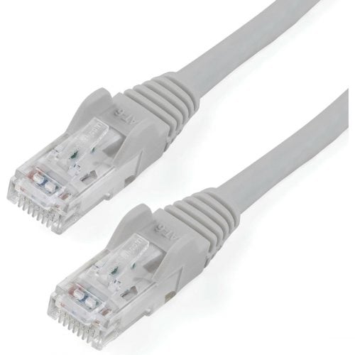 Startech .com 150ft CAT6 Ethernet CableGray Snagless Gigabit100W PoE UTP 650MHz Category 6 Patch Cord UL Certified Wiring/TIA150ft… N6PATCH150GR