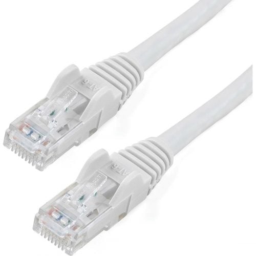 Startech .com 150ft CAT6 Ethernet CableWhite Snagless Gigabit100W PoE UTP 650MHz Category 6 Patch Cord UL Certified Wiring/TIA150ft… N6PATCH150WH