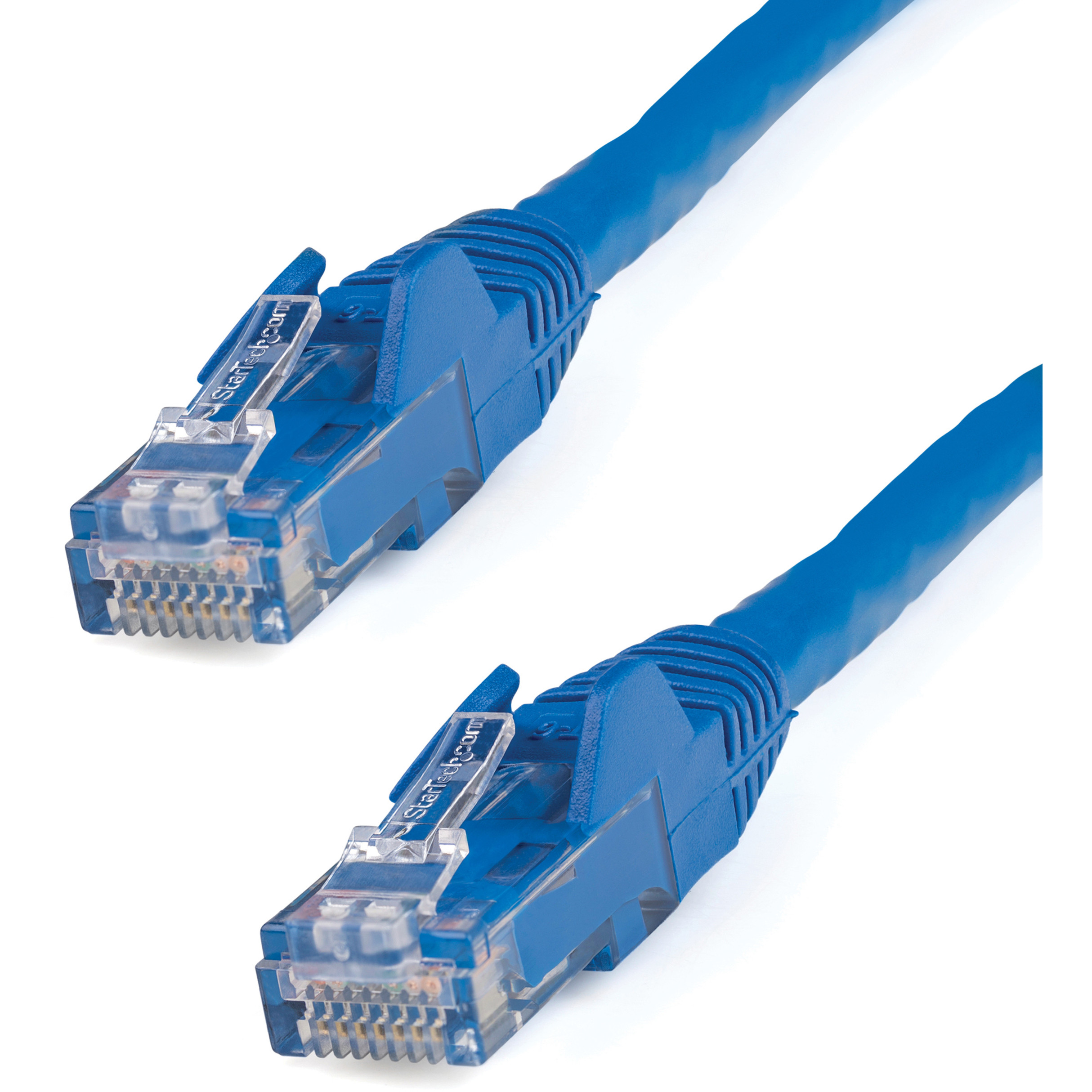 Startech .com 15ft CAT6 Ethernet CableBlue Snagless Gigabit100W PoE UTP 650MHz Category 6 Patch Cord UL Certified Wiring/TIA15ft Blu… N6PATCH15BL
