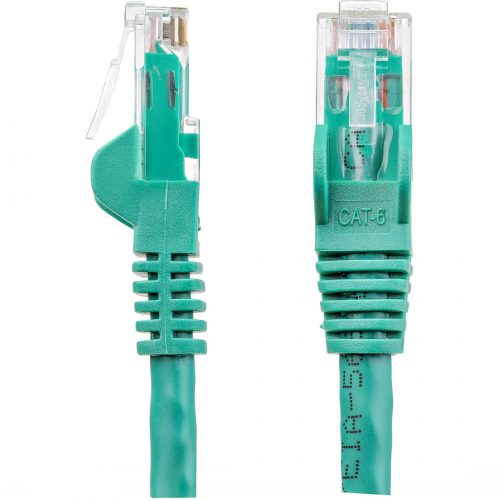 Startech .com 3ft CAT6 Ethernet CableGreen Snagless Gigabit100W PoE UTP 650MHz Category 6 Patch Cord UL Certified Wiring/TIA3ft Green… N6PATCH3GN