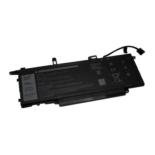 Battery Technology BTI Compatible OEM NF2MW 85XM8 41M98 Compatible Model Latitude 7400 2-IN-1 Latitude 9410 2-IN-1 NF2MW-BTI