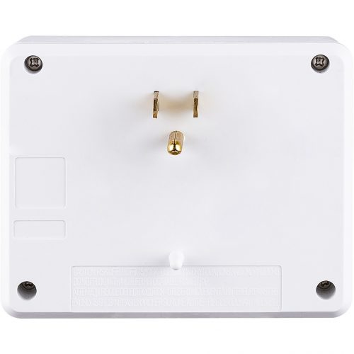 Cyber Power P3WUH Wall Tap OutletNEMA 5-15R Outlet, NEMA 5-15P Plug Type, Wall Tap Plug Style, White P3WUH