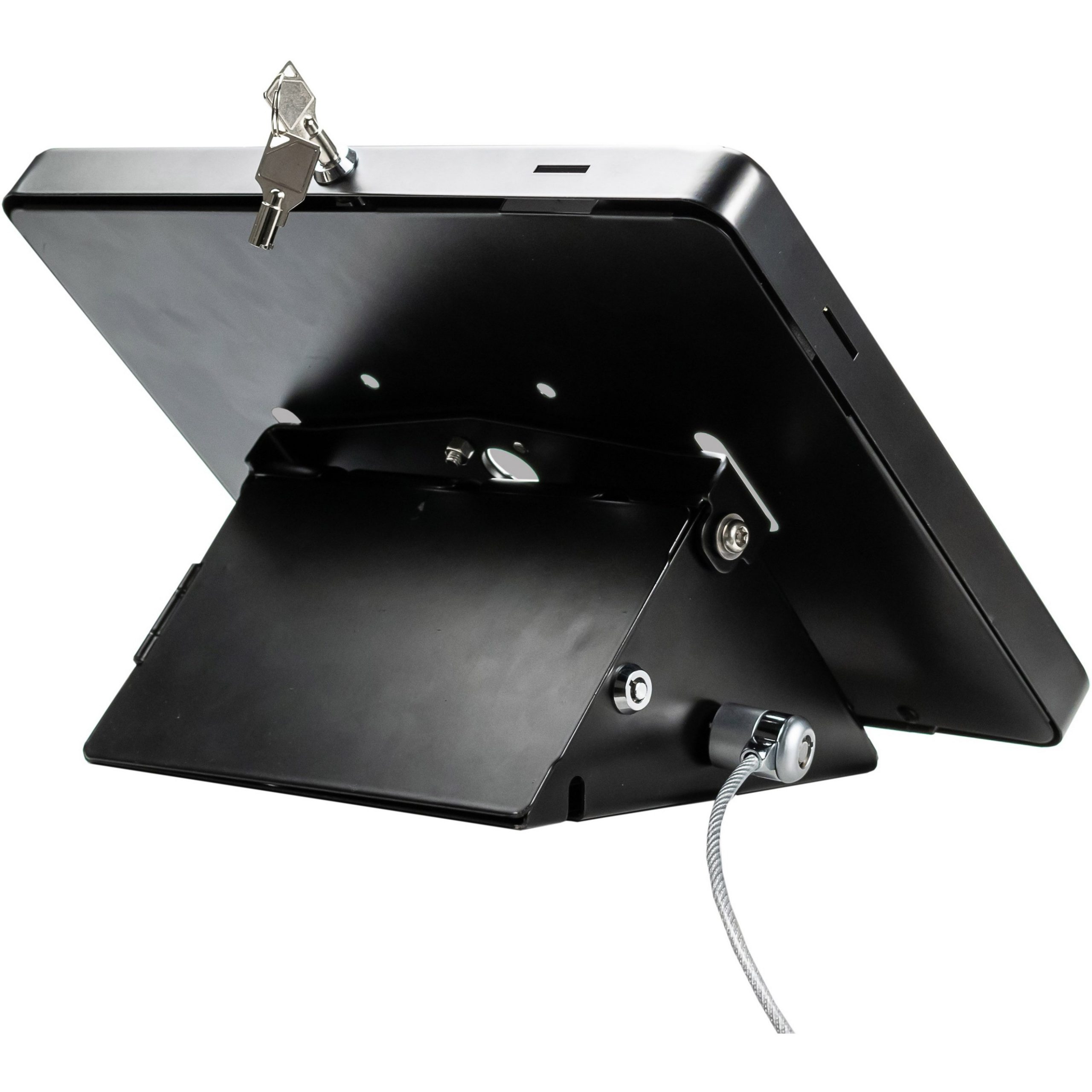 Cta Digital Accessories Premium Angle-Flip Security POS Kiosk with Storage CompartmentKey Lock PAD-PARAPK