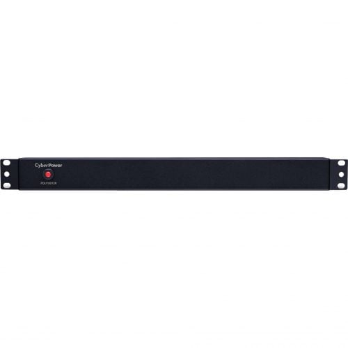 Cyber Power PDU15B12R 100125 VAC 15A Basic PDU12 Outlets, 15 ft, NEMA 5-15P, Horizontal, 1U, Lifetime Warranty PDU15B12R