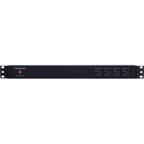 Cyber Power Basic PDU20B4F8R 12-Outlets PDU12 x NEMA 5-20R1U Rack-mountable, Zero U Vertical Rackmount PDU20B4F8R