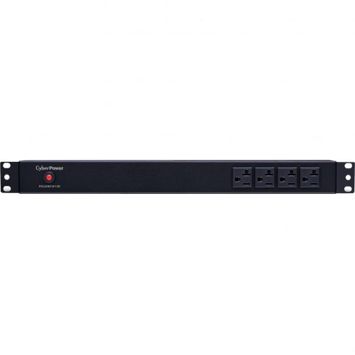 Cyber Power Basic PDU20BT4F12R 16-Outlets PDU16 x NEMA 5-20R1U Rack-mountable, Zero U Vertical Rackmount PDU20BT4F12R