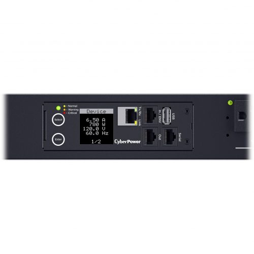 Cyber Power 24-Outlets PDUSwitchedNEMA L5-30P24 x NEMA 5-20RNetwork (RJ-45)0UVerticalRack-mountable PDU41102