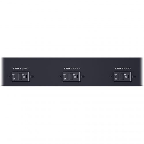 Cyber Power PDU83104 3 Phase 200240 VAC 30A Switched Metered-by-Outlet PDU30 Outlets, 10 ft, NEMA L21-30P, Vertical, 0U, LCD,  Warranty PDU83104