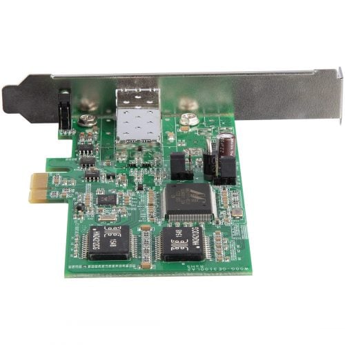 Startech .com PCI Express Gigabit Ethernet Fiber Network Card w/ Open SFPPCIe SFP Network Card Adapter NICConnect a PCI Express-based d… PEX1000SFP2