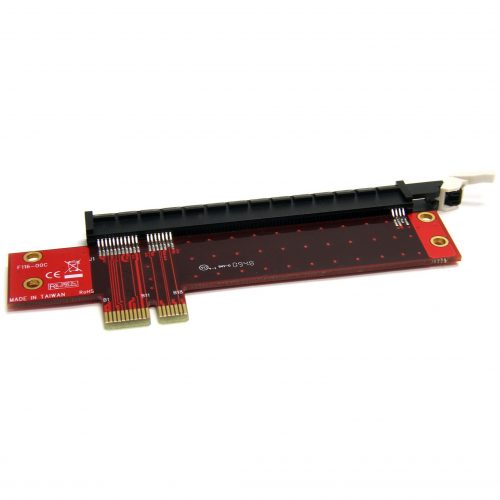Startech .com PCI Express X1 to X16 LP Slot Extension Adapter1 x PCI Express x16 PEX1TO162