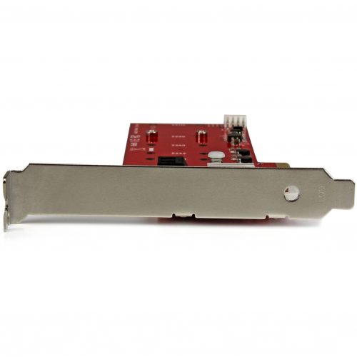 Startech .com 2x M.2 NGFF SSD RAID Controller Card plus 2x SATA III PortsPCIeTwo Slot PCI Express M.2 RAID Card plus Two SATA Ports -… PEXM2SAT3422
