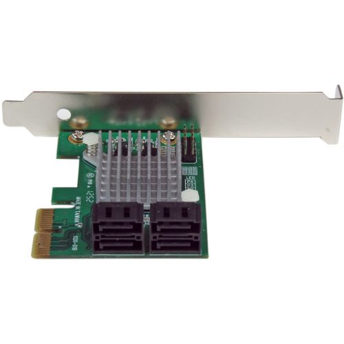 Startech .com 4 Port PCI Express 2.0 SATA III 6Gbps RAID Controller Card with HyperDuo SSD TieringAdd 4 Internal SATA III (6Gbps) ports to… PEXSAT34RH