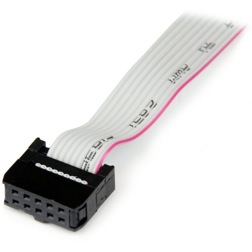 Startech .com .com 9-pin Serial to 10-pin Header Slot PlateSerial panelDB-9 (M)10 pin IDC (F)41 cmAdd an extra serial po… PLATE9M16