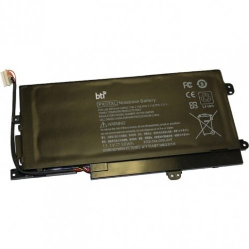 Battery Technology BTI Compatible Model ENVY 14-K004LA SLEEKBOOK ENVY 14-K008TX SLEEKBOOK ENVY 14-K026TX SLEEKBOOK ENVY 14-K030TX SLEEKBOOK ENVY 14-K1… PX03XL-BTI