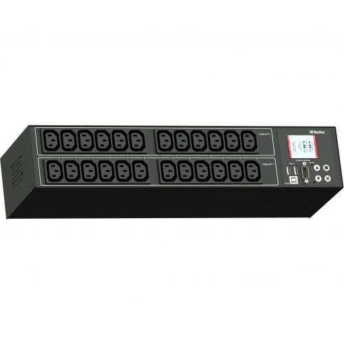 Raritan PX3-1842R 30-Outlet PDUMonitoredIEC 60309 2P+E 6h 30A (2P3W)6 x IEC 60320 C19, 24 x IEC 60320 C13Network (RJ-45)2UHo… PX3-1842R