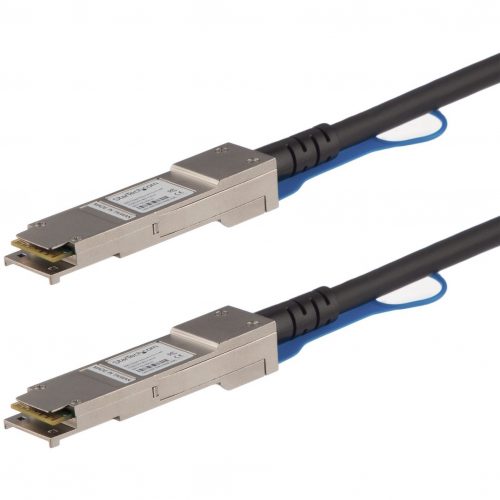 Startech .com .com 3m QSFP+ to QSFP+ Direct Attach Cable for Juniper QFX-QSFP-DAC-3M 40GbE QSFP+ Copper DAC 40Gbps Passive Twinax -… QFXQSFPDAC3M