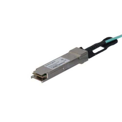 Startech .com MSA Uncoded 10m 40G QSFP+ to SFP AOC Cable40 GbE QSFP+ Active Optical Fiber40 Gbps QSFP Plus Cable 32.8’100% MSA Unco… QSFP40GAO10M