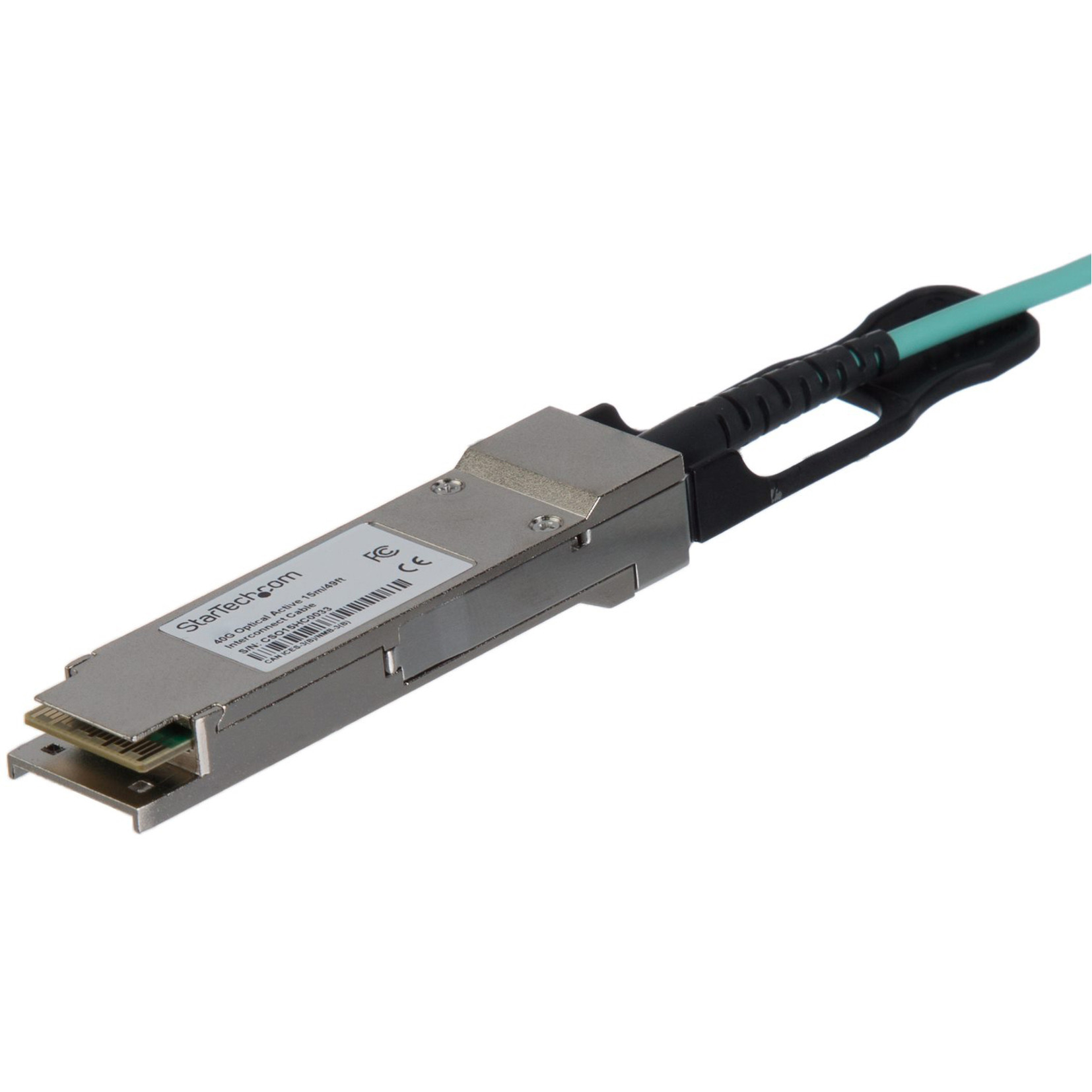 Startech .com MSA Uncoded 30m 40G QSFP+ to SFP AOC Cable40 GbE QSFP+ Active Optical Fiber40 Gbps QSFP Plus Cable 98.4’100% MSA Unco… QSFP40GAO30M
