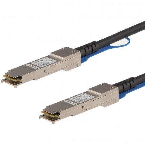 Startech .com .com 5m 40G QSFP+ to QSFP+ Direct Attach Cable for Cisco QSFP-H40G-ACU5M40GbE Copper DAC 40 Gbps Active Twinax10… QSFPH40GACU5