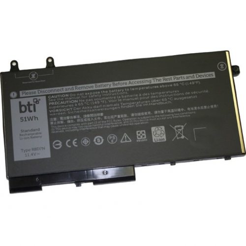 Battery Technology BTI Compatible Model   INSPIRON 15 7590 2-IN 1   LATITUDE 5500   LATITUDE 5401   LATITUDE 5501   PRECISION 3540 Compatible OEM 0R8D7… R8D7N-BTI