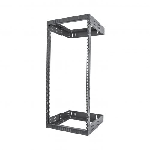 Startech .com 24U 19″ Wall Mount Network RackAdjustable Depth 12-20″ Open Frame for Server Room /AV/Data/Computer Equipment w/Cage… RACK-24U-20-WALL-OA