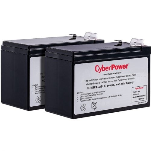 Cyber Power RB1270X2C Replacement Battery Cartridge2 X 12 V / 7 Ah Sealed Lead-Acid Battery, 18MO Warranty RB1270X2C