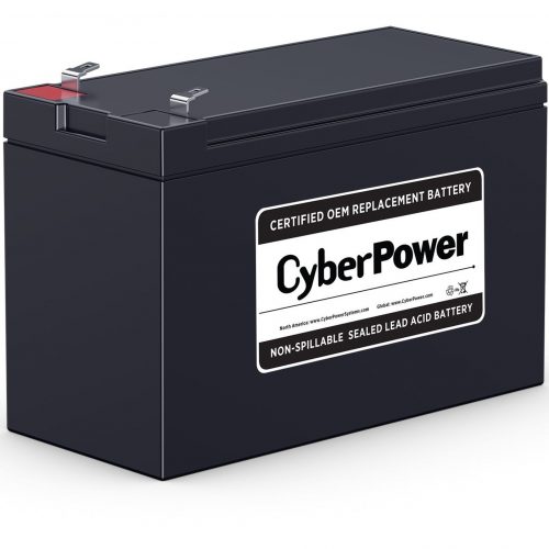 Cyber Power RB1280 Replacement Battery Cartridge1 X 12 V / 8 Ah Sealed Lead-Acid Battery, 18MO Warranty RB1280