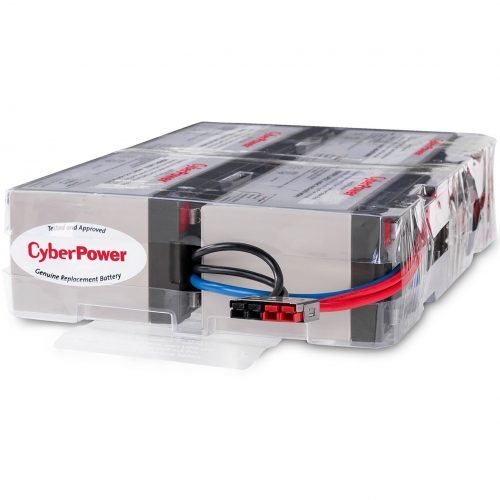 Cyber Power RB1290X4F Replacement Battery Cartridge4 X 12 V / 9 Ah Sealed Lead-Acid Battery, 18MO Warranty RB1290X4F