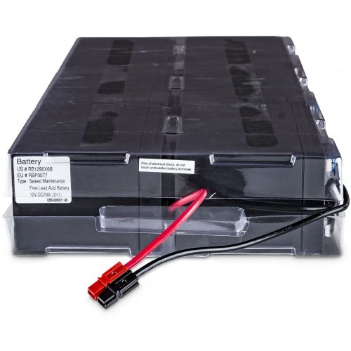 Cyber Power RB1290X6B Replacement Battery Cartridge6 X 12 V / 9 Ah Sealed Lead-Acid Battery, 18MO Warranty RB1290X6B