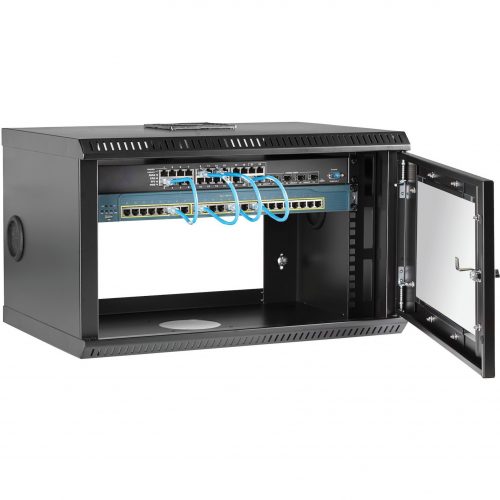 Startech .com 6U 19″ Wallmount Server Rack Cabinet Acrylic DoorSecurely wall-mount network and telecom equipment to the wall with this locka… RK619WALL