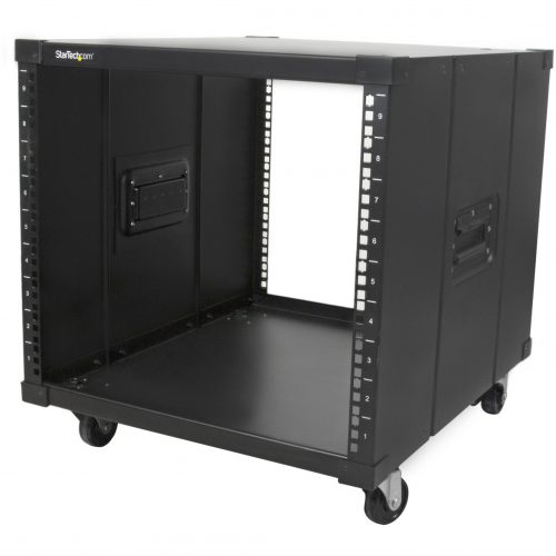 Startech .com Portable Server Rack with HandlesRolling Cabinet9UStore your servers, network and telecommunications equipment in a portab… RK960CP